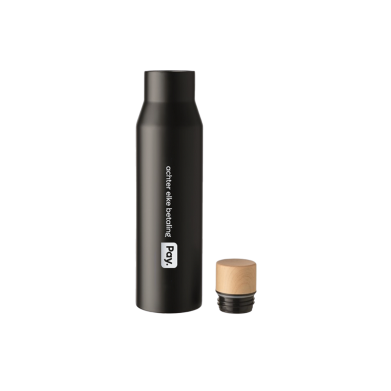 Pay. bottle